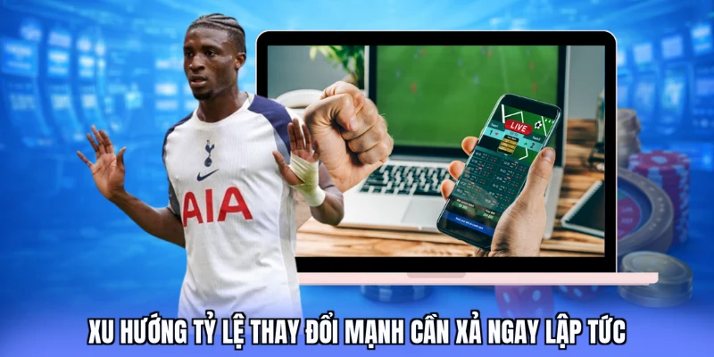 Xu hướng tỷ lệ thay đổi mạnh cần xả ngay lập tức